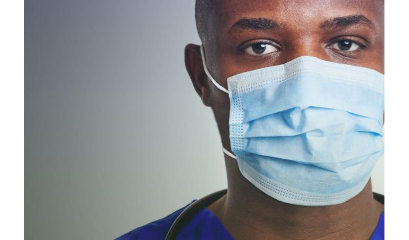Healthcare Worker in Mask