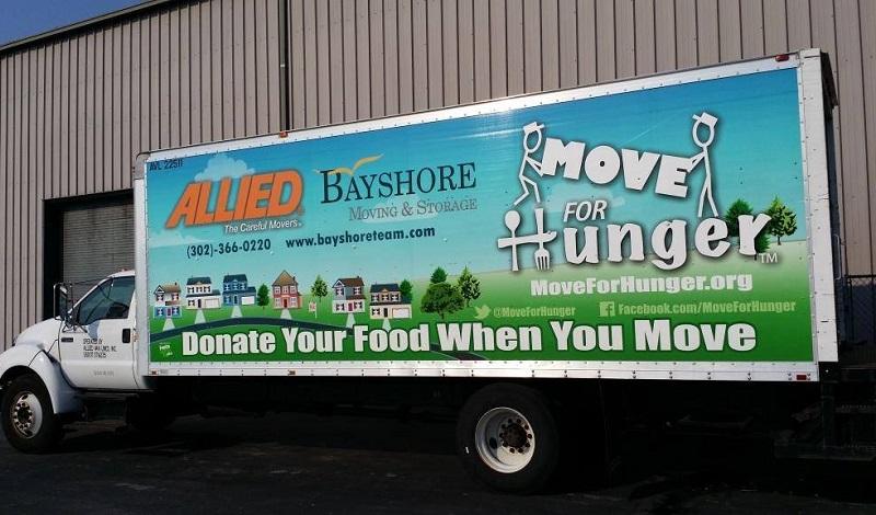 Move for hunger truck