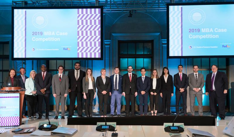 2019 MBA Case Competition Finalists.