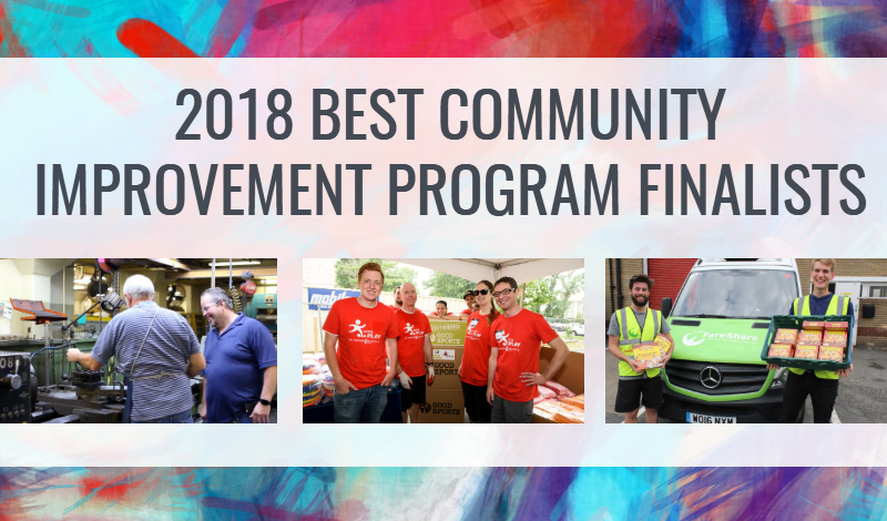 2018 community improvement finalists